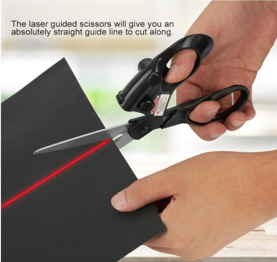 Laser Guided Scissors